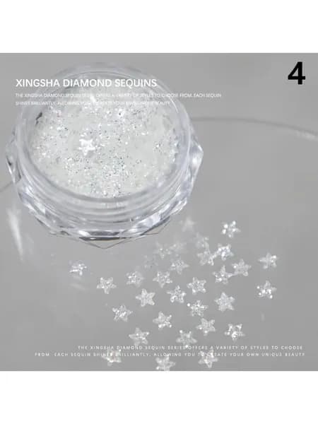 Бриллиантовые блестки для ногтей Xingsha