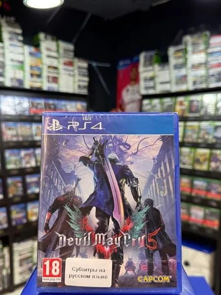 Игра Devil May Cry V PS4 (Русская версия) (Box)