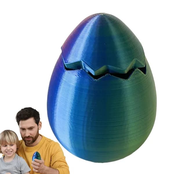 3D Печатные Яйца Дракона Пасхальное украшение