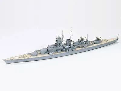 TAMIYA 1/700 Немецкий линейный крейсер Gneisenau 77520 Модель сборки военных кораблей