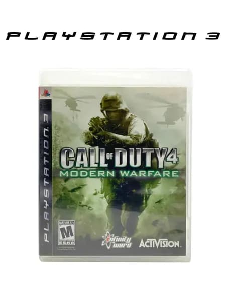 Игра Call of Duty 4: Modern Warfare (PlayStation 3, Оригинальный)
