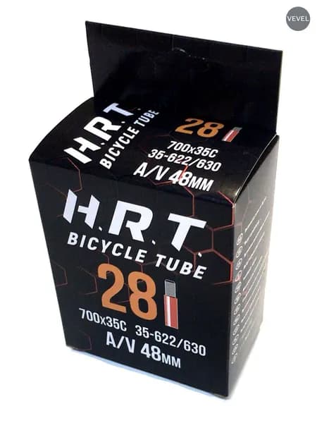 Камера велосипедная H.R.T. 28 700х35C, автониппель 48 мм