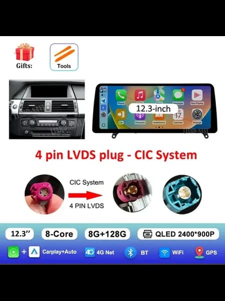 Android 16 мультимедиа для BMW X5 E70 X6 E71 C
