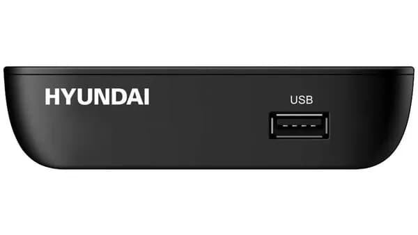 TV-тюнер DVB-T2 Hyundai H-DVB460, черный