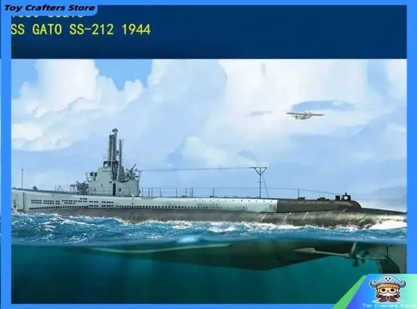 Hobby Boss 1/350 83524 Военно - морские силы США Подводные лодки Gato SS-212 1944 сборная модель корабля