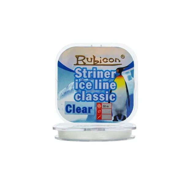 Леска зимняя RUBICON Striner Ice Line Classic (clear) 50 м 0,16 мм