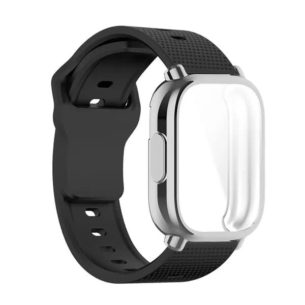 Cиликоновый ремешок + TPU корпус Для Redmi Watch 5 Lite, Спортивный Ремешок, Аксессуары для умных часов