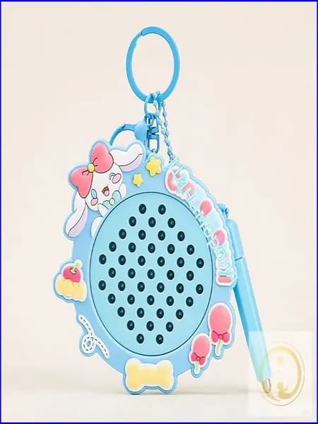 Магнитная доска-брелок Sanrio с шариками, Мелоди, розовая