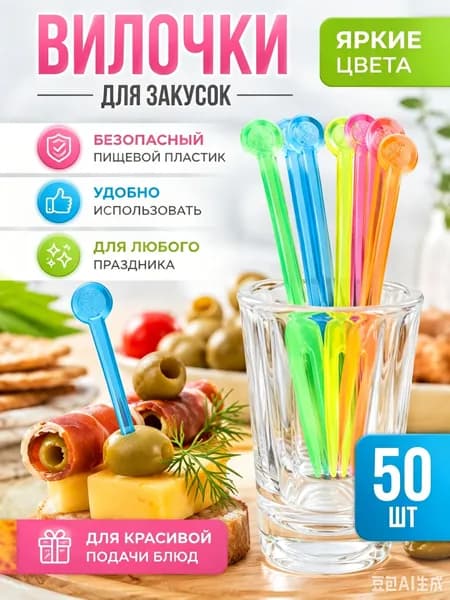 Шпажки для канапе, 8 см