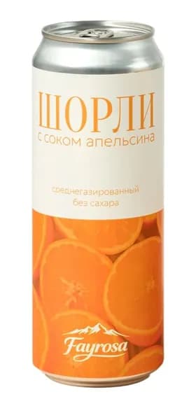 Fayrosa ШОРЛИ с апельсиновым с соком 450 мл