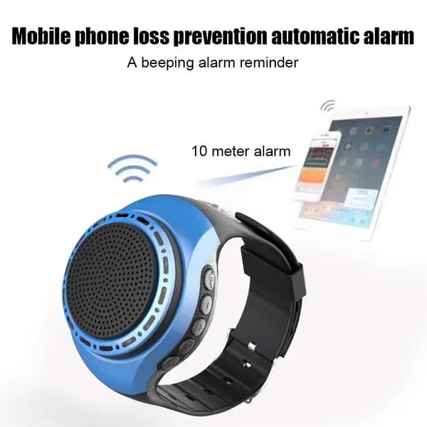Беспроводная Bluetooth-колонка для велосипеда на запястье с подсветкой