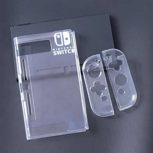 Прозрачная TPU Защита Чехол для игровой приставки, для Nintendo Switch