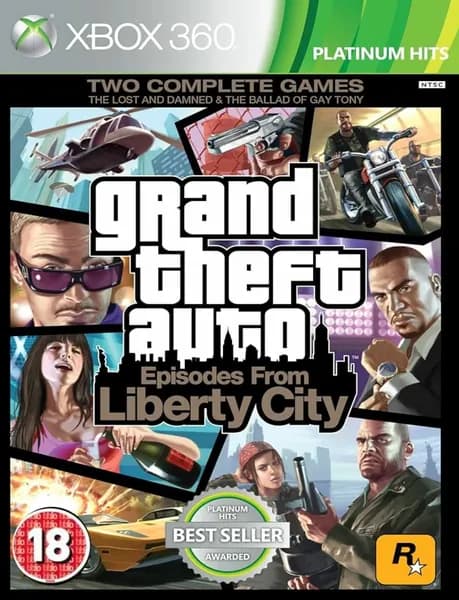 Игра Xbox 360 игра Grand Theft Auto Episodes From Liberty City (XBox 360, Русская версия)