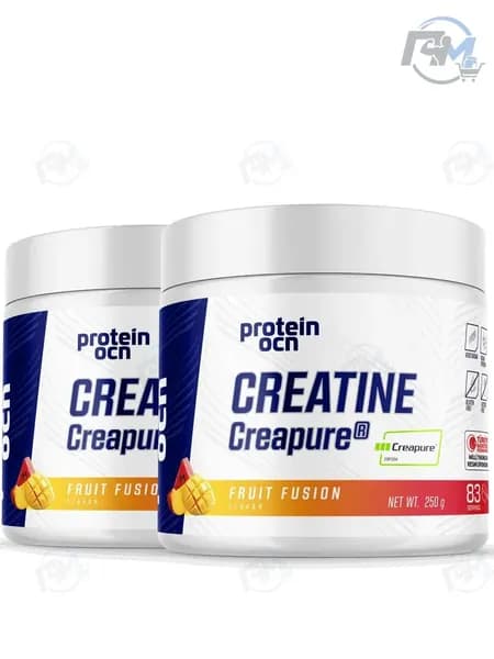 PROTEINOCEAN Креатин Моногидрат Creapure Со Вкусом Фруктового Микса 250 Г Х 2 Шт