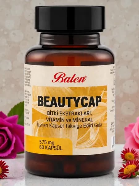 Balen Beautycap Капсулы с растительными экстрактами, витаминами и минералами, 575 мг, 60 капсул