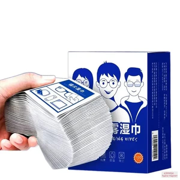 100 шт. Очки Чистящие колодки(abc)