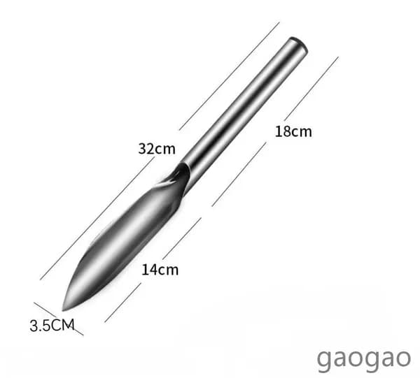 Совок садовый,Нержавеющая сталь, рукоять Сталь, 17 см