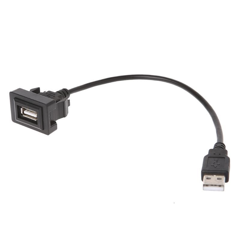 Кабель AUX USB 12-24 В для Vios, Черный