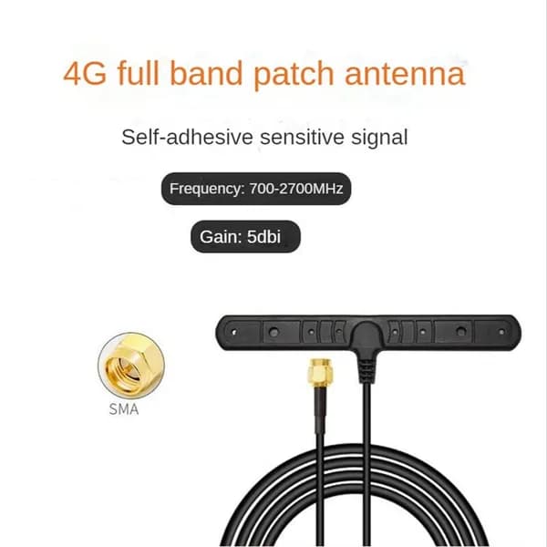 4G полнодиапазонная патч-антенна 5Dbi для мобильного телефона, автомобильный усилитель сигнала Omni, WCDMA DTU, GSM, GPRS, сетевой усилитель