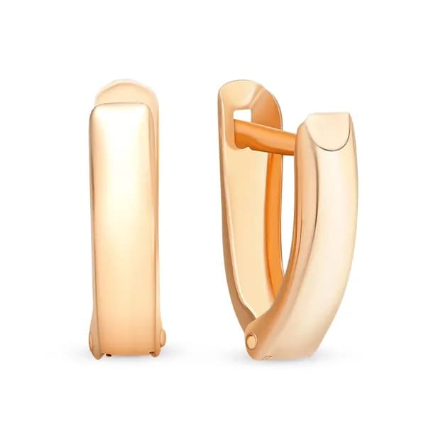 Серьги детские из красного золота 585 пробы 585GOLD