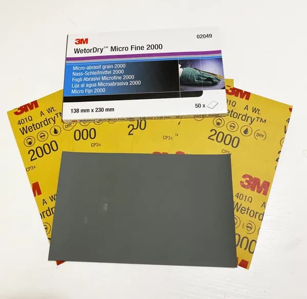 3M Лист шлифовальный, шкурка 230 x 0.1; P2000