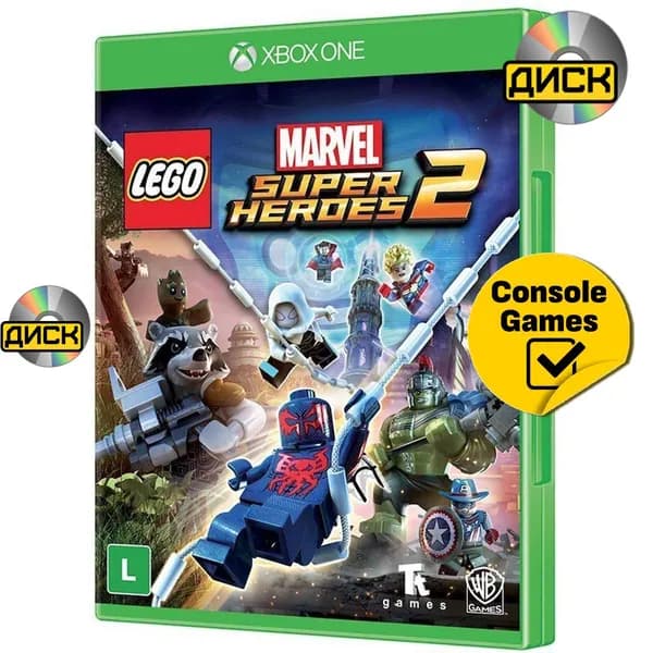 Игра XBOX ONE LEGO Marvel Super Heroes 2 (Xbox One, Xbox Series, Русские субтитры)