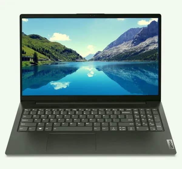Lenovo Ноутбук 15.6", Intel Celeron N4500, RAM 4 ГБ, SSD 256 ГБ, Intel UHD Graphics, Windows Pro, темно-синий, Русская раскладка
