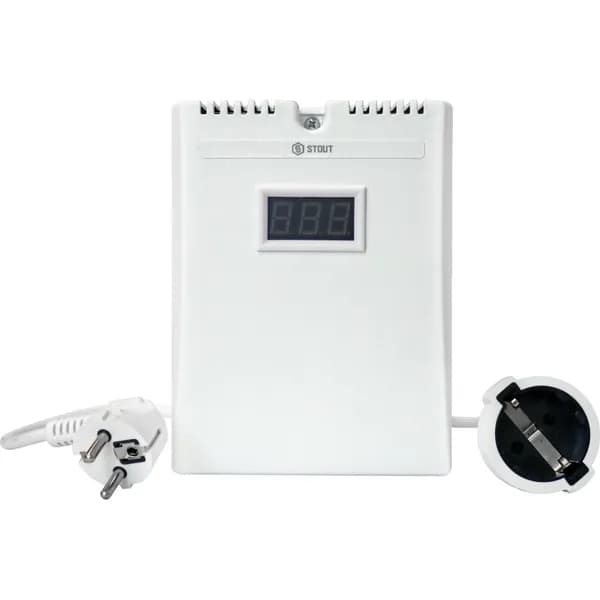 Стабилизатор сетевого напряжения STOUT ST 600 ВА SST-0001-000600