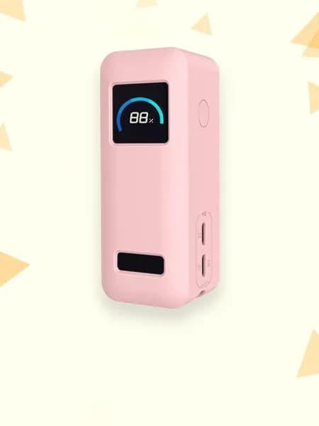Чехол для Powerbank Prime65W 9600mAh, Розовый