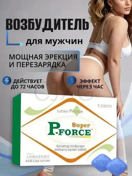 Быстродействующие таблетки для мужчин Vi-luxe, VIPseries, пищевая добавка, средство для потенции, эрекции (6шт, 18+)