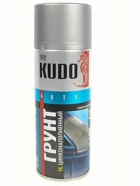 Краска KUDO ГРУНТ серый с цинком 500мл (KU-2301)