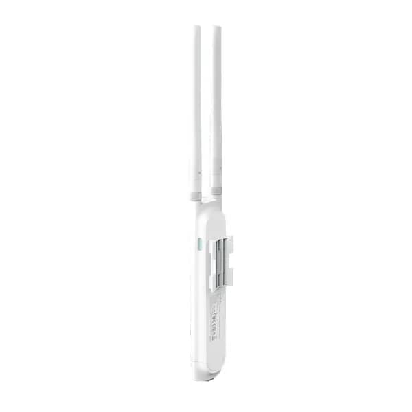 Наружная точка доступа TP-LINK OMADA EAP110-OUTDOOR, 1 порт 10/100, 2,4 ГГц, 2X2 MU-MIMO, 300 Мбит/с, 2 антенны 3DBI (с адаптером)
