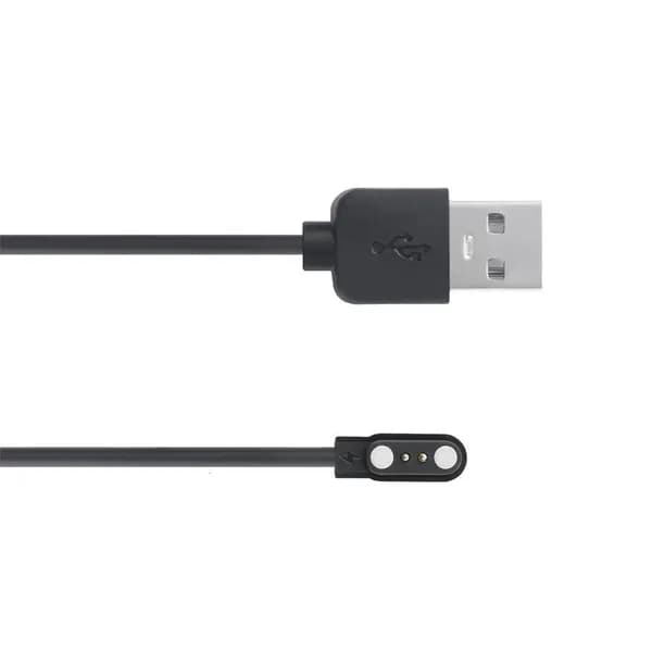 Магнитный USB-кабель для зарядки часов T2, Черный