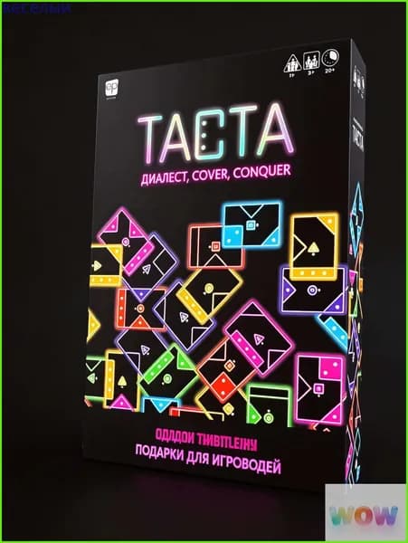 Настольная карточная игра TACTA, подходящая для совместной игры с семьей и друзьями