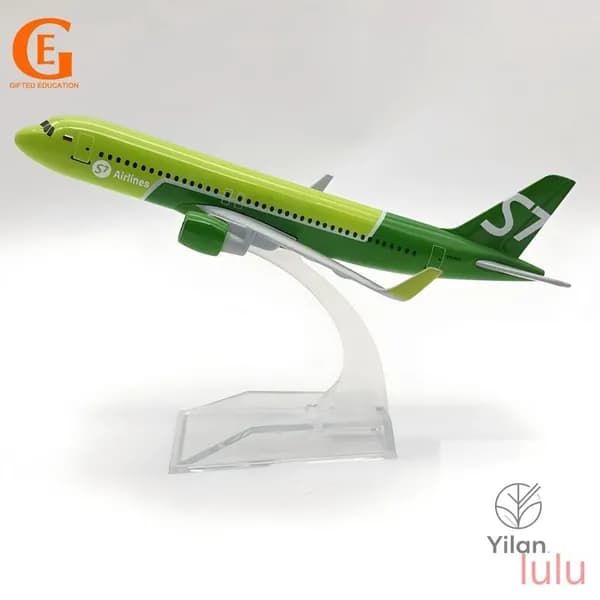 Металлическая Модель Самолета Аэробус 320, S7 Airlines А320