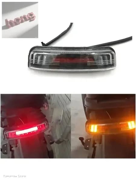 Эксклюзивный стопсигнал с индикаторами поворота на 12V 48V 60V применяется для электровелосипедов и самокатов citycoco