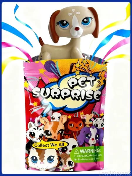 Pet Shop #1491,лпс игрушки,Немецкий дог,Сосиска-дог,овчарка,собака,подарок для девочки(С упаковочным пакетом)