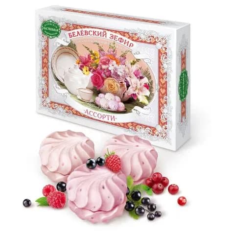 Зефир Белевский "Ассорти" 250 г, (624797)