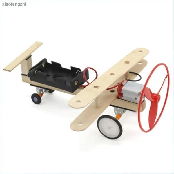 Деревянный конструктор для научных экспериментов STEM, DIY модель для обучения и творчества