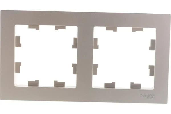 Systeme Electric AtlasDesign Шампань Рамка 2-ая, универсальная ATN000502