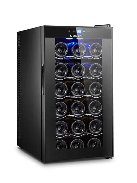 Винный шкаф COOLEQ WC-50, 18 бутылок, минибар, винный холодильник, шкаф для вина, для баров, кафе, дома. Товар уцененный