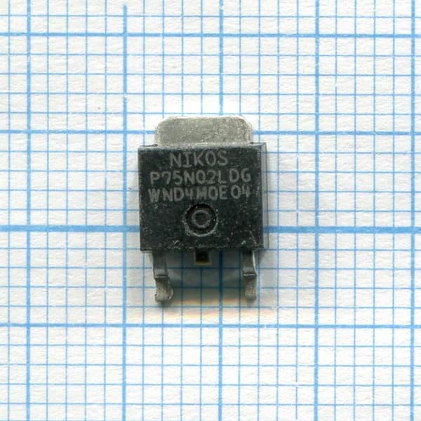 Микросхема n-MOSFET P75N02LDG TO-252