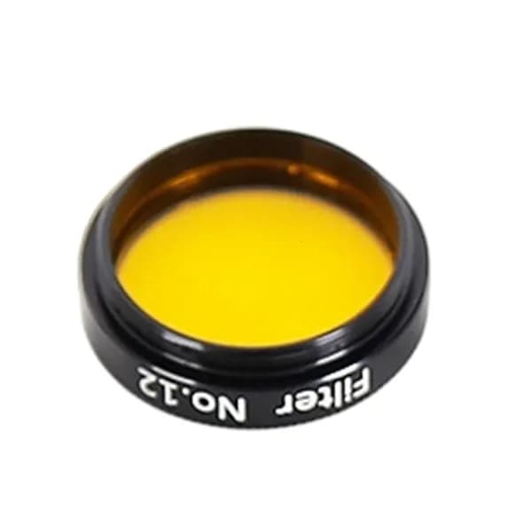Набор из 6 оптических стеклянных фильтров Небулас для телескопов и камер, Желтый