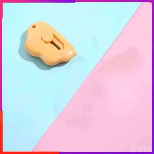 1 шт. Mini Pocket Cloud Art многофункциональный нож для резки бумаги, упаковки, сменным лезвием, канцелярский инструмент.