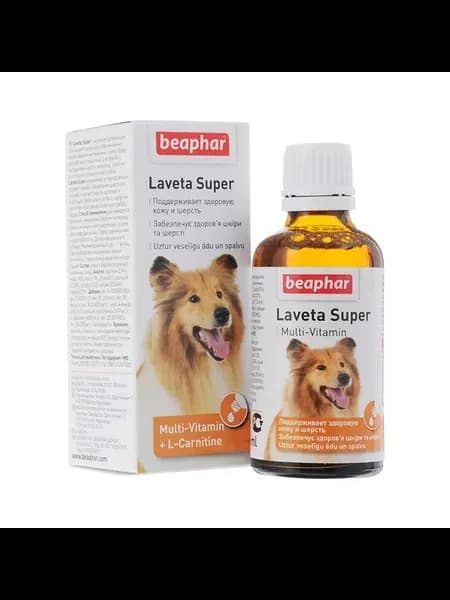 кормовая добавка Laveta Super для собак 50 мл