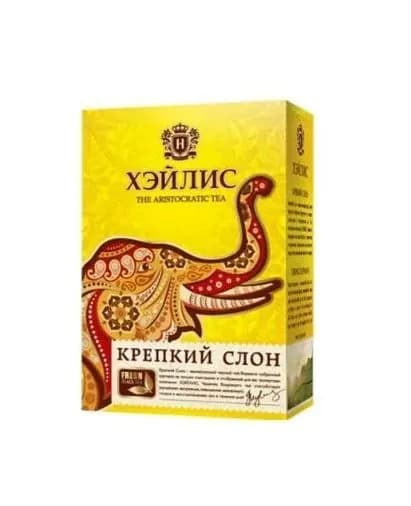 HYLEYS Чай листовой черный Крепкий слон, 90 г /
