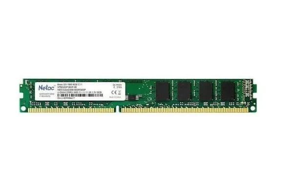 Netac Оперативная память DDR3, 1600 МГц, 1 x 8 ГБ (Basic 8GB DDR3 PC3-12800 NTBSD3P16SP-08)