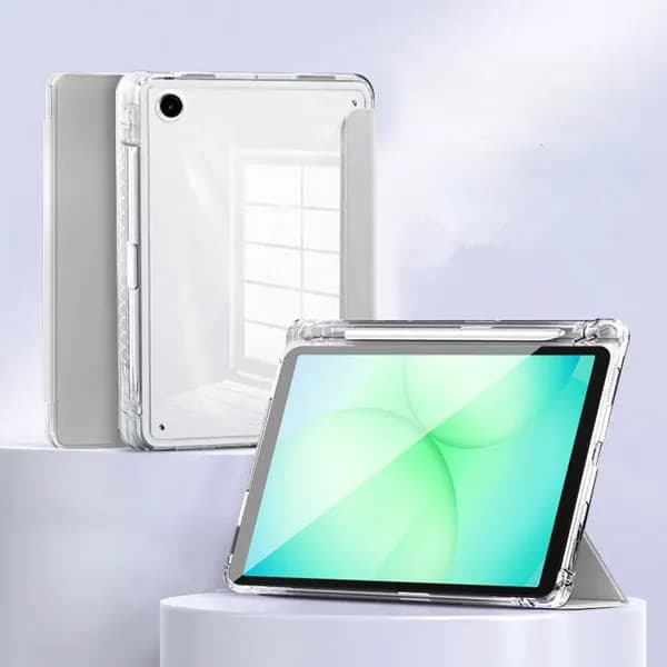 Для Samsung Galaxy Tab A11 2025 Умный чехол, 8.7-дюймовой магнитный трипластинной складной подставки с автоматическим покрытием для SM-X130/X133/X135N 8.7"корпуса планшета