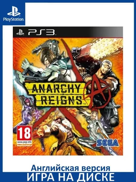 Игра Anarchy Reigns PS3 Диск на PlayStation 3 Английская версия