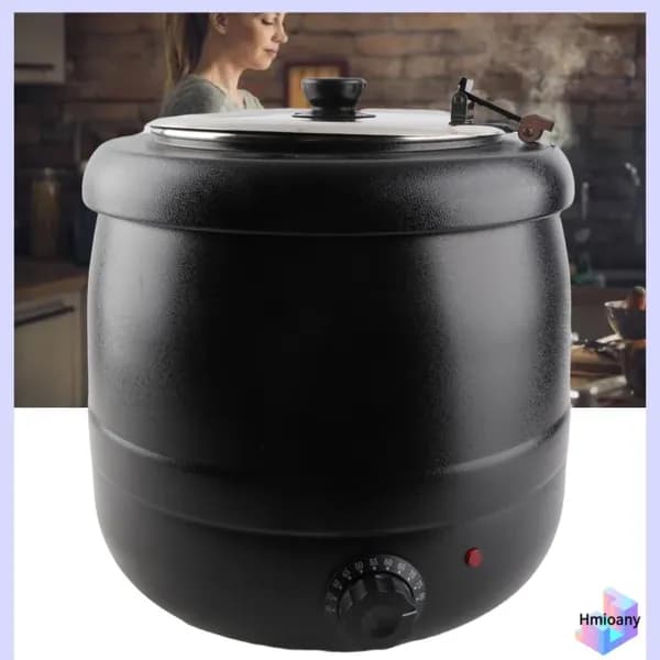 Soup Warmer Pot, Удобная конструкция и низкое потребление энергии, для использования на праздниках и фуршетах